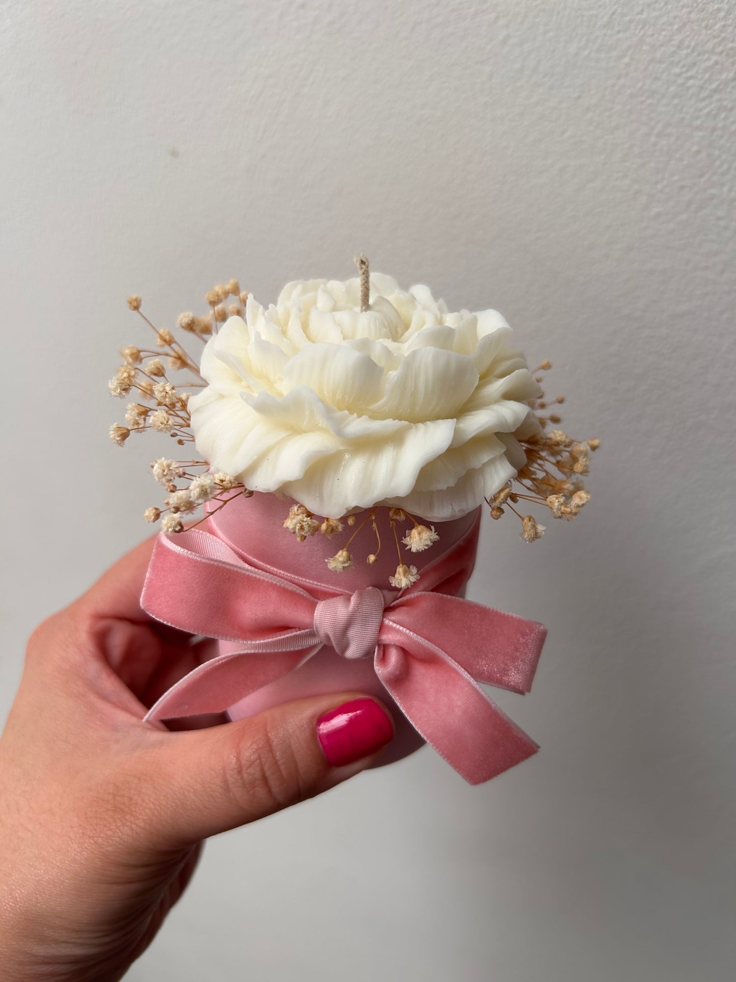 VELA PEONIA EN MACETA