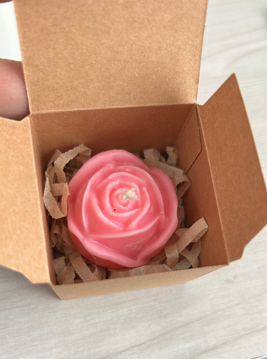 ROSA CHICA EN CAJA DE CARTÓN