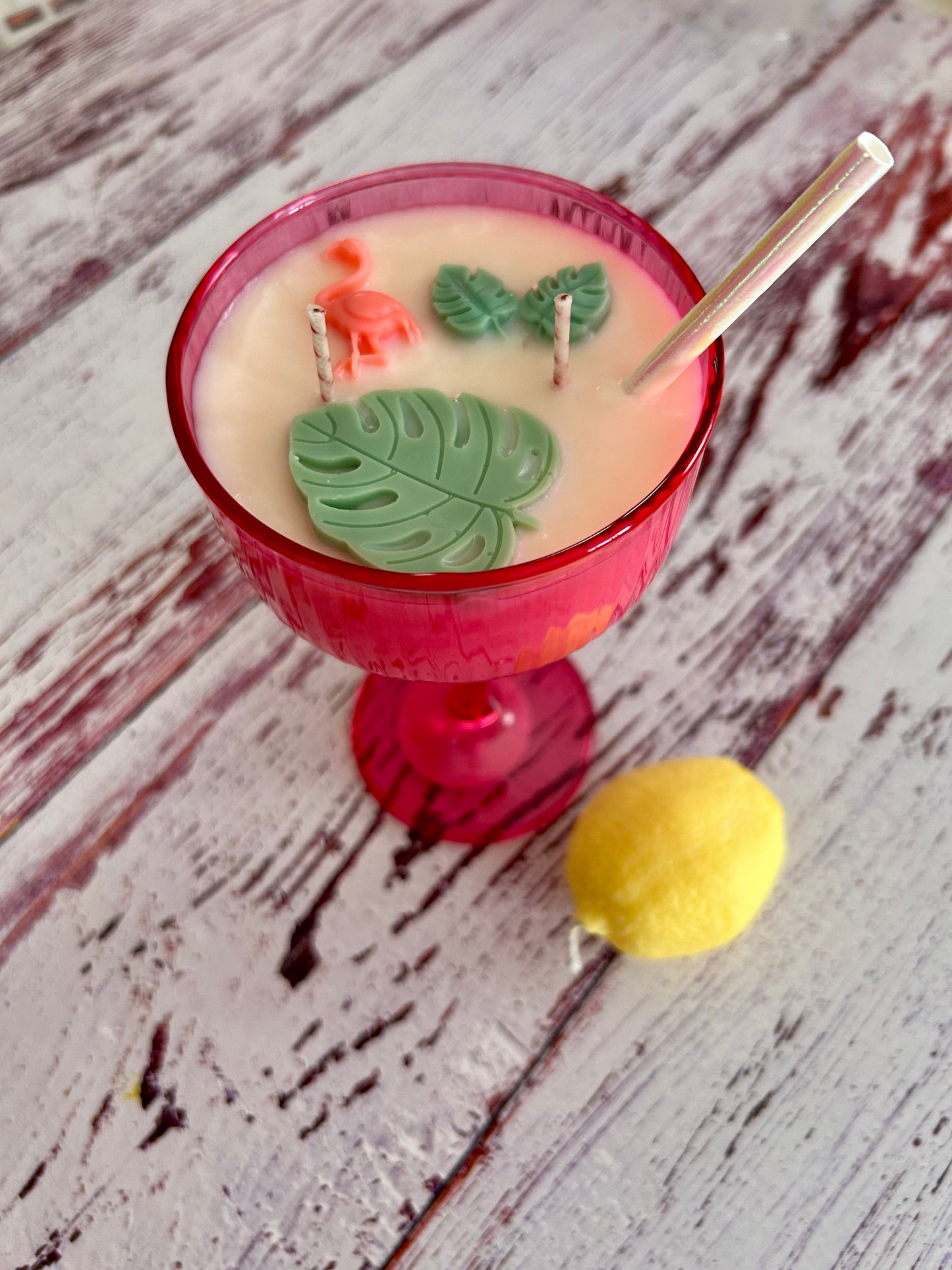 VELA COPA COCKTAIL ROSA