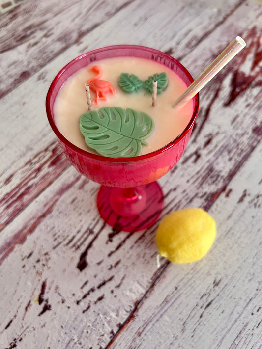 VELA COPA COCKTAIL ROSA