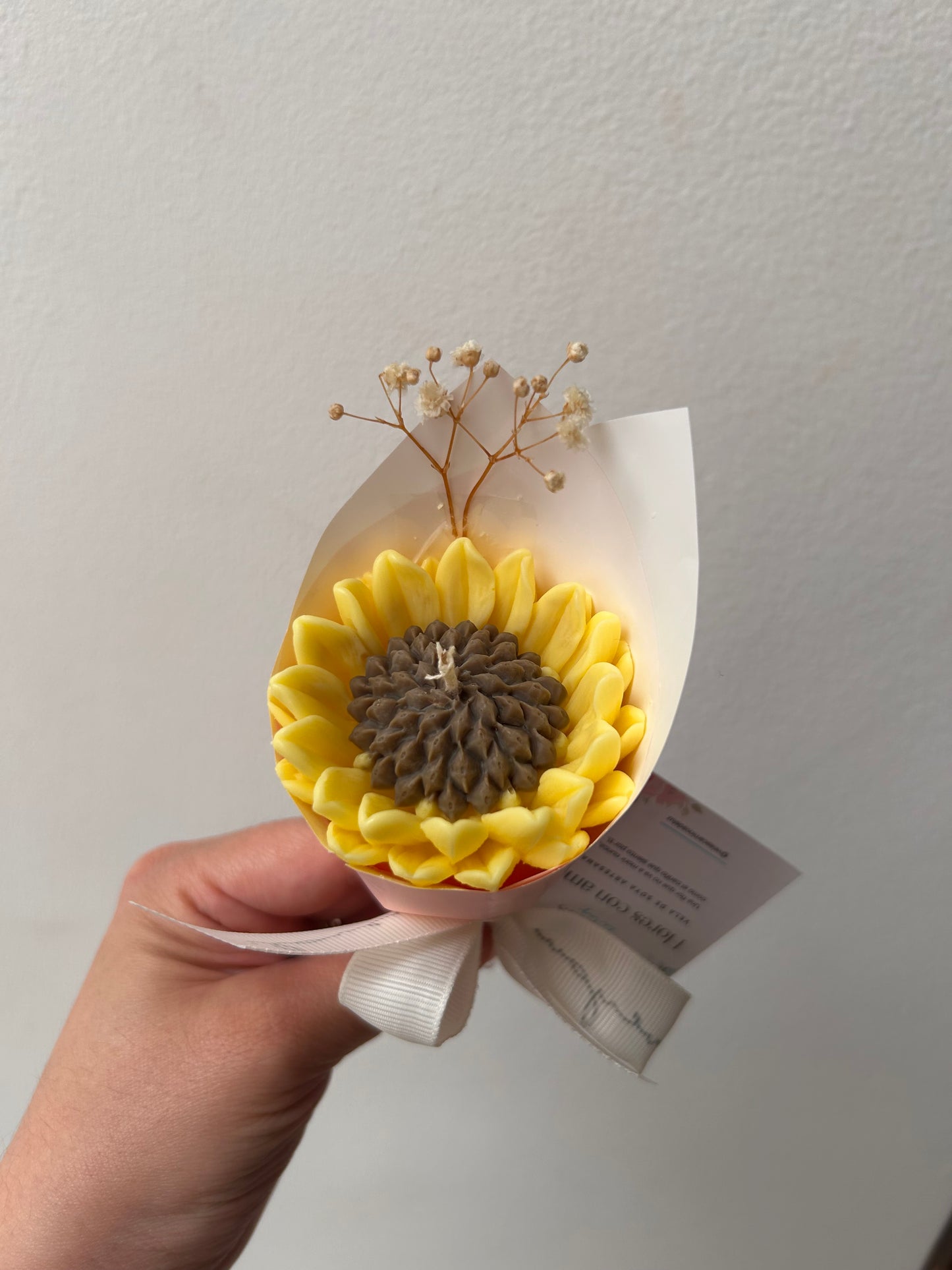 VELA GIRASOL EN TALLO