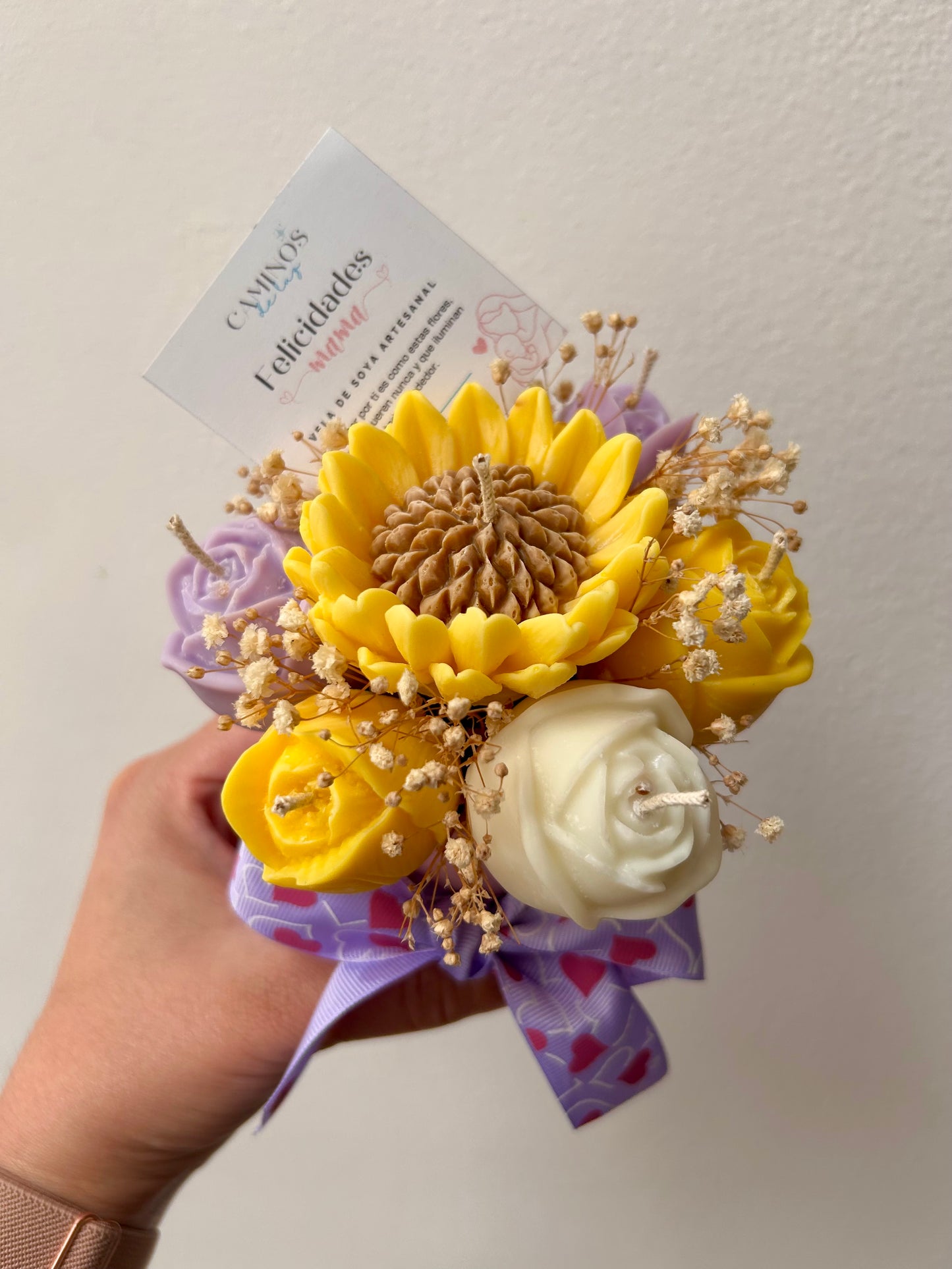 MACETA DE FLORES CON GIRASOL